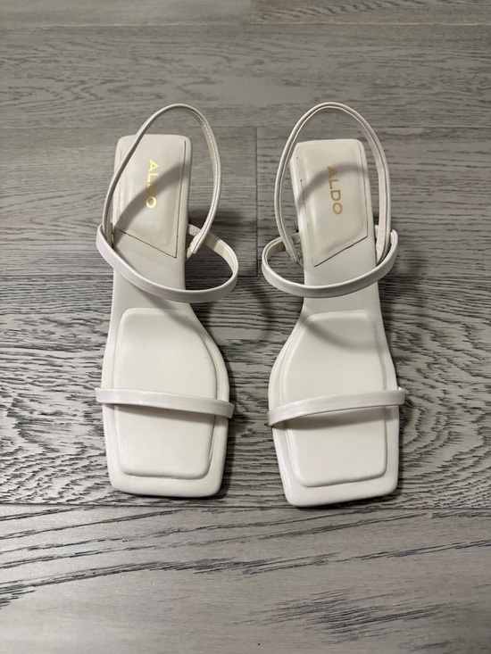 Aldo Shoes - ALDO White Lokurr Heeled Sandals